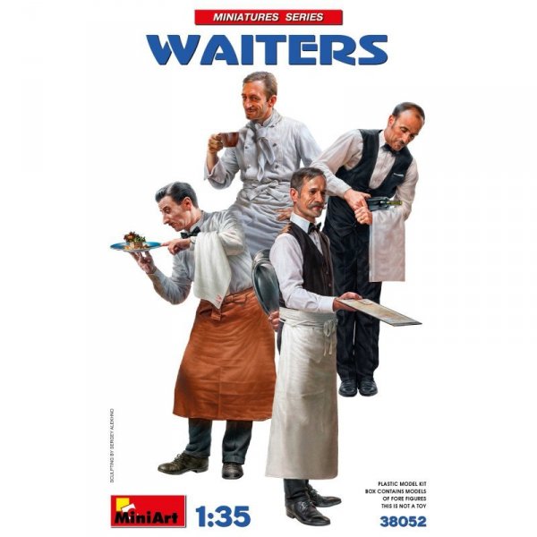 Mini Art 38052 Waiters Miniature Series 1/35