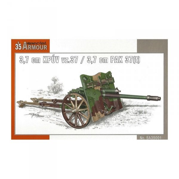 Special Armour 35001 3,7 cm KPUV vz.37/3,7cmPac 37