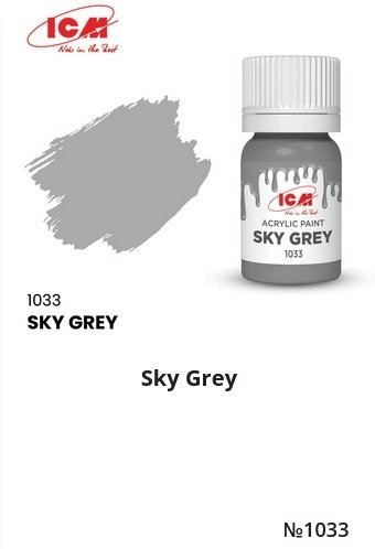 ICM 3016 Acrylic Paint Set for WWII Soviet aviation (early period)