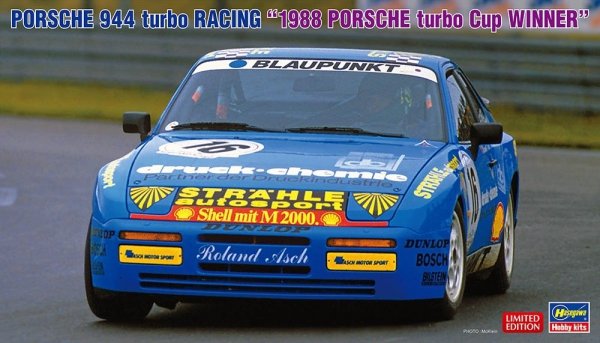 Hasegawa 20637 Porsche 944 turbo Racing &quot;1988 Porsche turbo Cup Winner&quot; 1/24