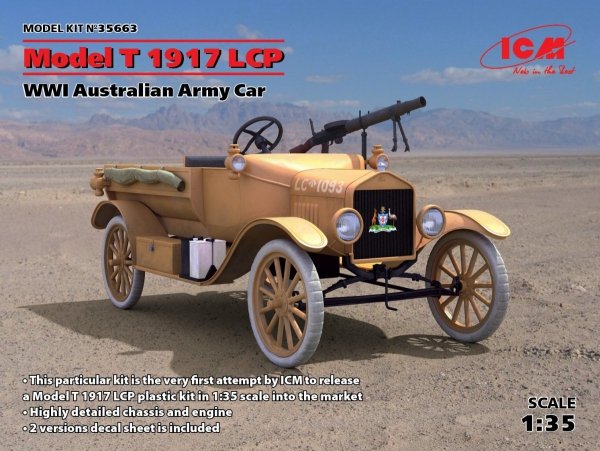 ICM 35663 Model T 1917 LCP Australian Army