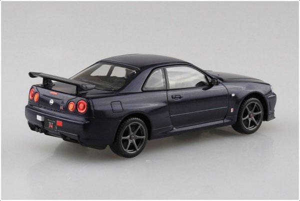 Aoshima 06252 1/32 SNAP KIT#11-C Nissan R34 Skyline GT-R (Midnight Purple III)