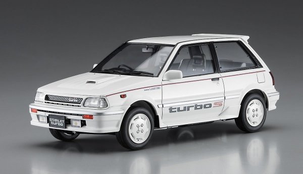 Hasegawa 20508 Toyota Starlet EP71 Turbo-S (3Door) Middle Version Super-Limited 1/24