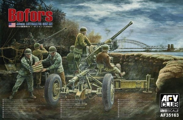 AFV Club AF35163 Bofors 40 mm AA 1/35