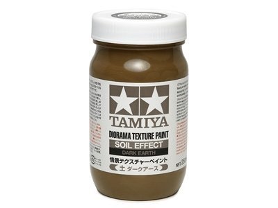 Tamiya 87121 Text.Paint-Soil,Dk.Earth 250ml