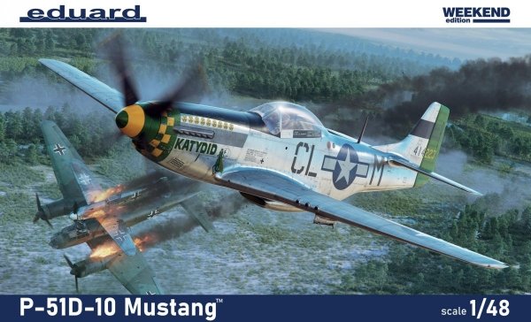 Eduard 84184 P-51-D-10 Mustang Weekend Edition 1/48