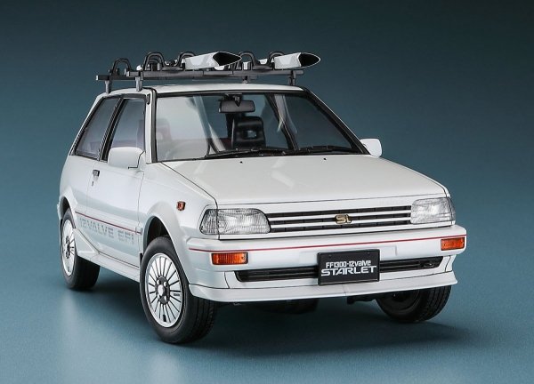 Hasegawa 20610 Toyota Starlet EP71 Si White Limited (3 Door) 'Ski Version' 1/24