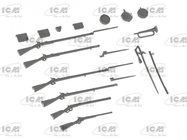ICM 35022 - American Civil War Weapons &amp; Equipment 1/35