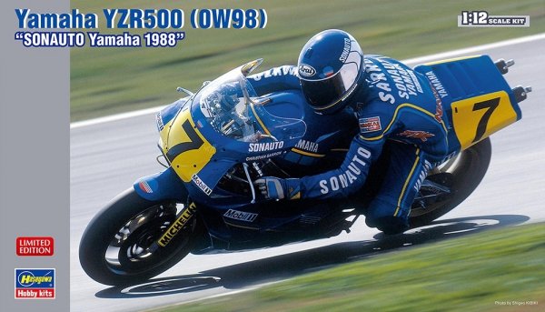 Hasegawa 21752 Yamaha YZR500 (OW98) &quot;Sonauto Yamaha 1988&quot; 1/12