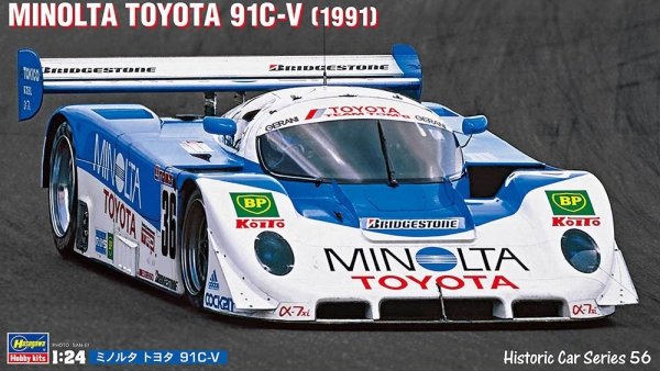 Hasegawa HC56-21156 Minolta Toyota 91C-V (1991) 1/24