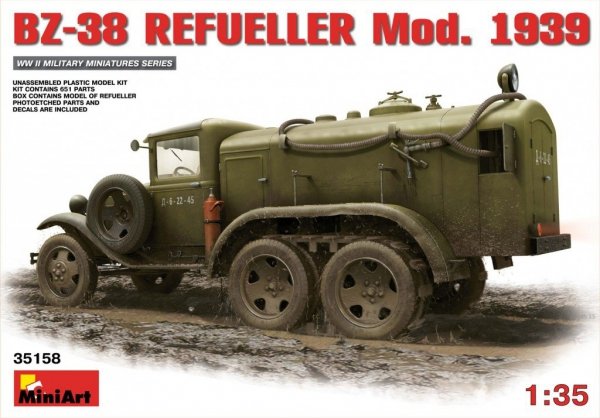 Mini Art 35158 Bz-38 Refueller Mod.1939 1/35