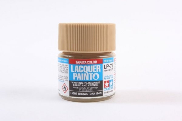 Tamiya 82177 LP-77 Light Brown DAK 1942 10ml