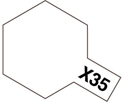 Tamiya 81535 Acrylic Mini X-35 Semi Gloss Clear 10ml