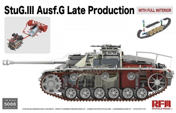 RFM-5088 StuG.III Ausf.G Late Production (Full Interior) 1/35
