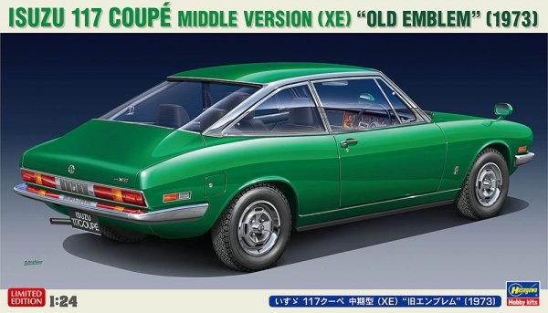 Hasegawa 20674 1/24 Isuzu 117 Coupe Middle (XE) &quot;Old Emblem&quot; (1973)