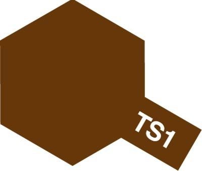 Tamiya 85001 TS-1 Red Brown 100ml spray