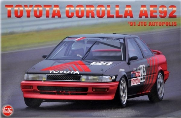 NuNu 24025 Toyota Corolla AE92 JTC 1991 Autopolis 1/24