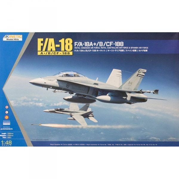 Kinetic 48030 1/48 F/A-18A+, CF-188,