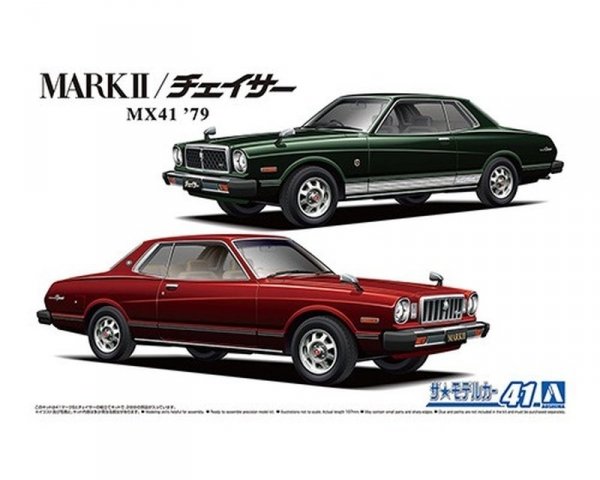 Aoshima 05860 1/24 MC#41 Toyota M41 Mark2 / Chaser' 79