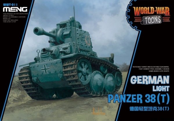 Meng WWT-011 World War Toons Panzer 38(t)