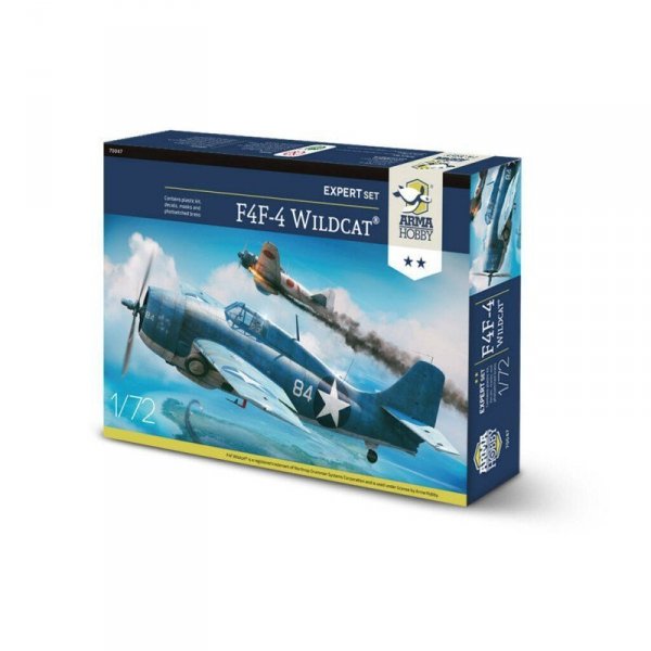 Arma Hobby 70047 F4F-4 Wildcat - Expert Set 1/72