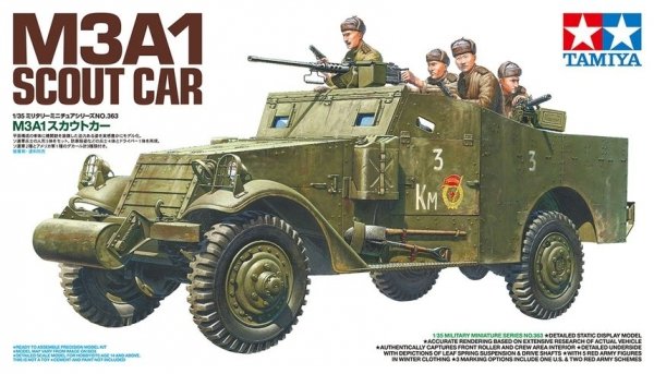 Tamiya 35363 M3A1 Scout Car 1/35