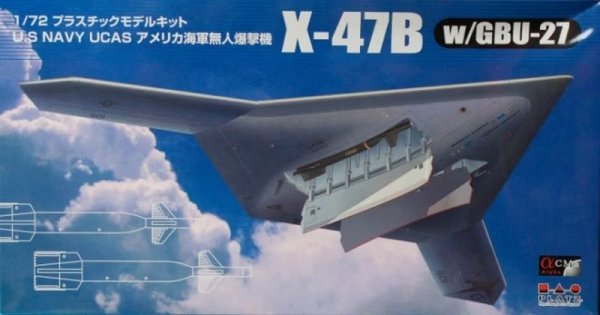 Platz AC-12 X-47B w/GBU-27 1/72