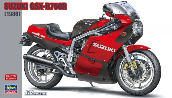 Hasegawa 21730 Suzuki GSX-R750R (1986) 1/12