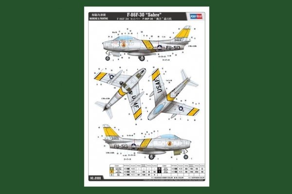 Hobby Boss 81808 1/18 F86 Fighter