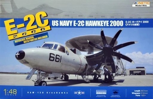 Kinetic 48016 1/48 E-2C 8 Blades