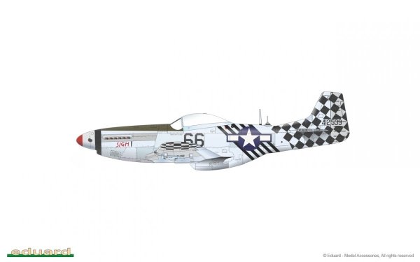 Eduard 82105 P-51K Mustang Boeing ProfiPack