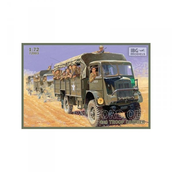 IBG 72003 Bedford Qlt 4X4 Troop C.