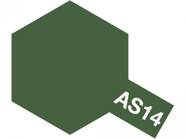 Tamiya 86514 AS-14 Olive Green(USAF) 100ml spray