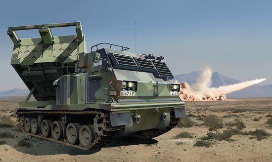 Trumpeter 01049 M270/A1 Multiple Launch Rocket Sytem