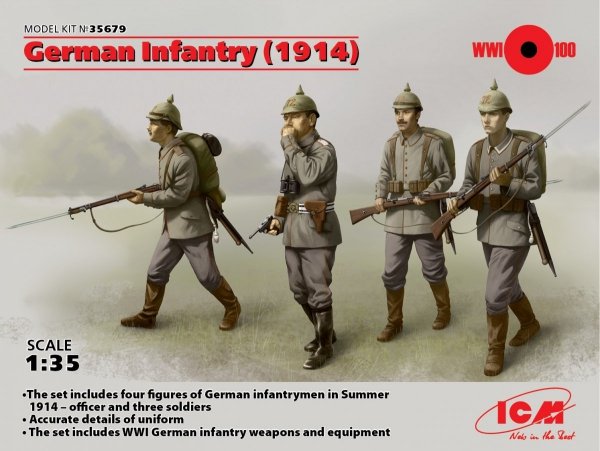 Icm 35679 German Infantry 1914