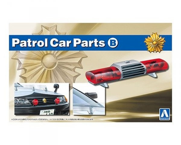 Aoshima 05975 1/24 TP#97 Patrol Car parts B