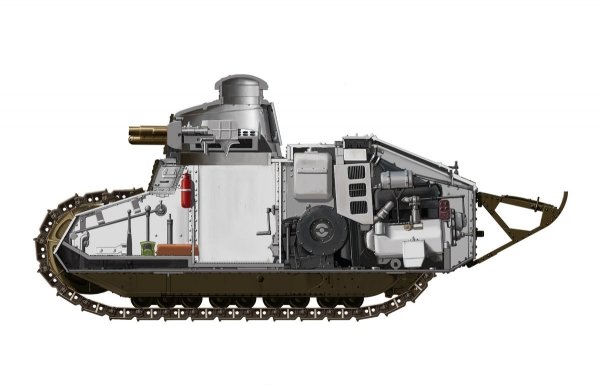 Meng TS-008 French FT-17 Light Tank (Cast Turret) 1/35