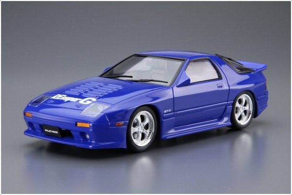 Aoshima 06207 1/24 TC#58 Re Amemiya FC3S RX-7 '89 (Mazda)