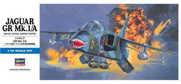 Hasegawa D2-00432 1/72 Jaguar Gr.Mk.1/A