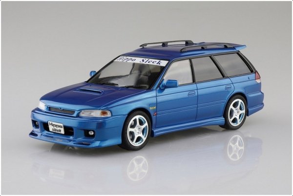 Aoshima 05800 1/24 TC#64 Hippo Sleek BG5 Legacy Touting Wagon '93 (Subaru)