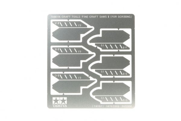Tamiya 74097 Fine Craft Saws II (Scribing)