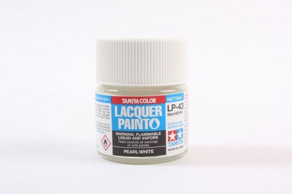 Tamiya 82143 LP-43 Pearl White 10 ml