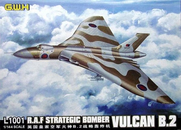 Great Wall Hobby L1001 R.A.F. Strategic Bomber VULCAN B.2 1/144