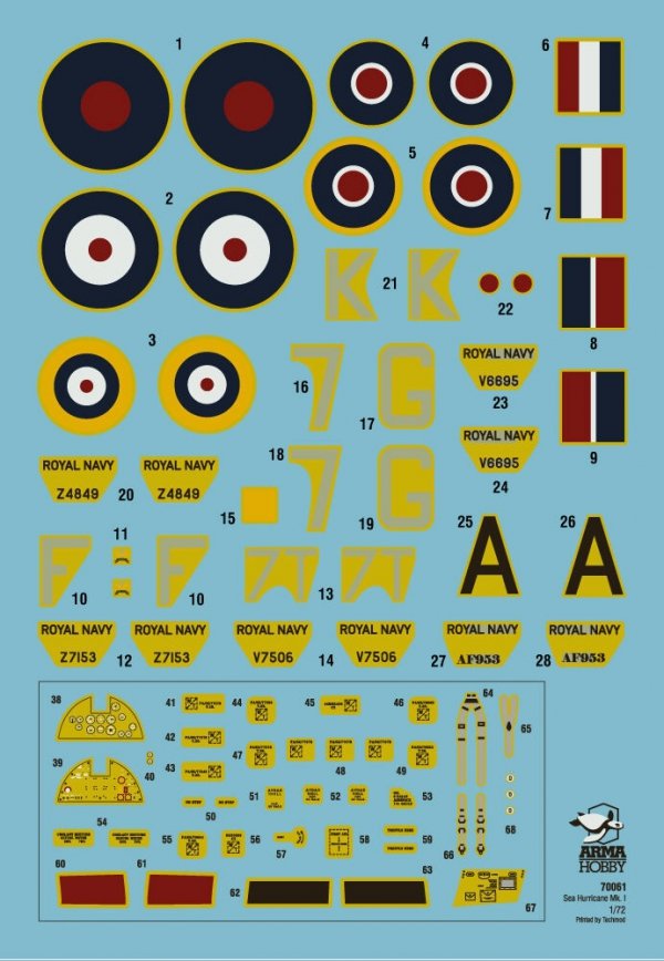Arma Hobby 70061 Sea Hurricane Mk IB 1/72