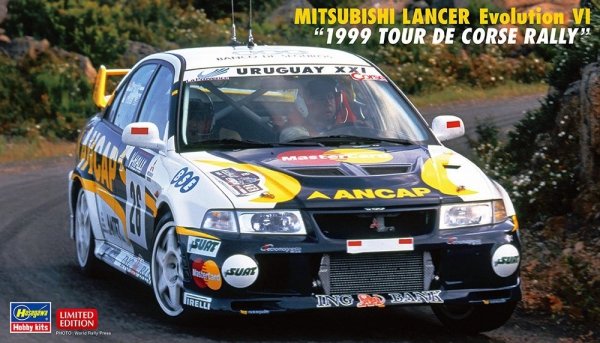 Hasegawa 20608 Mitsubishi Lancer Evolution VI 1/24