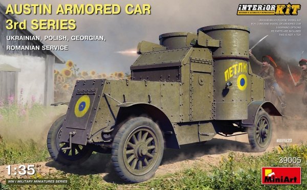 Mini Art 39005 Austin Armored Car 3rd series PL, UKR 1/35