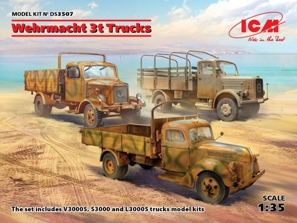 ICM-DS 3507 Wermacht 3t Trucks