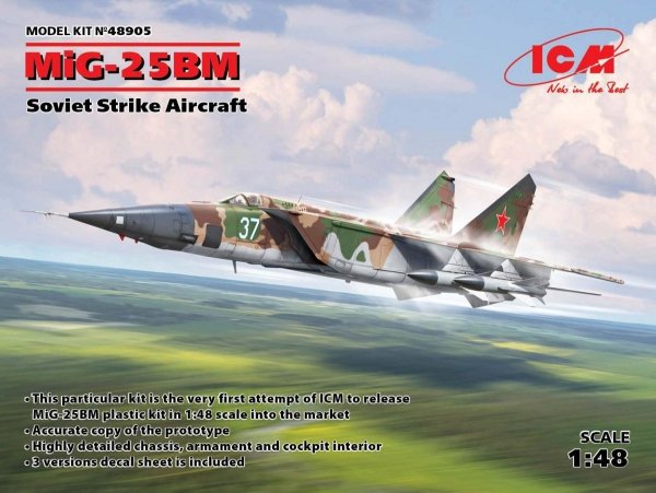 ICM 48905 Mig-25 BM
