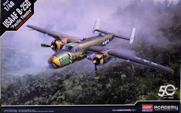Academy 12328 USAAF B-25D Pacific Theatre - 1/48