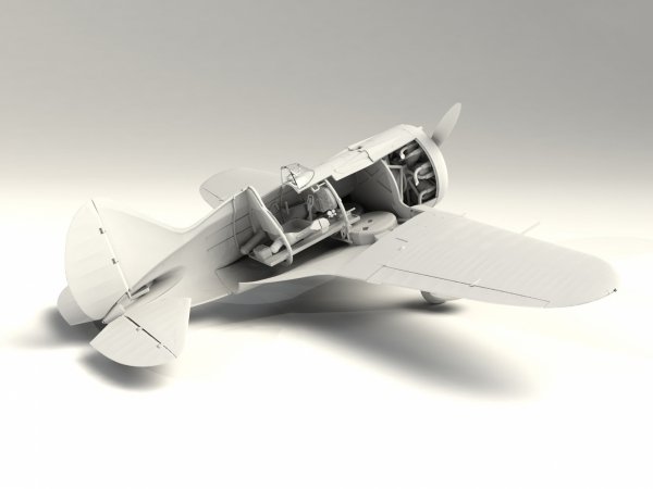 ICM 32006 I-16 Type 10 WWII China Guomindang AF Fighter 1/32